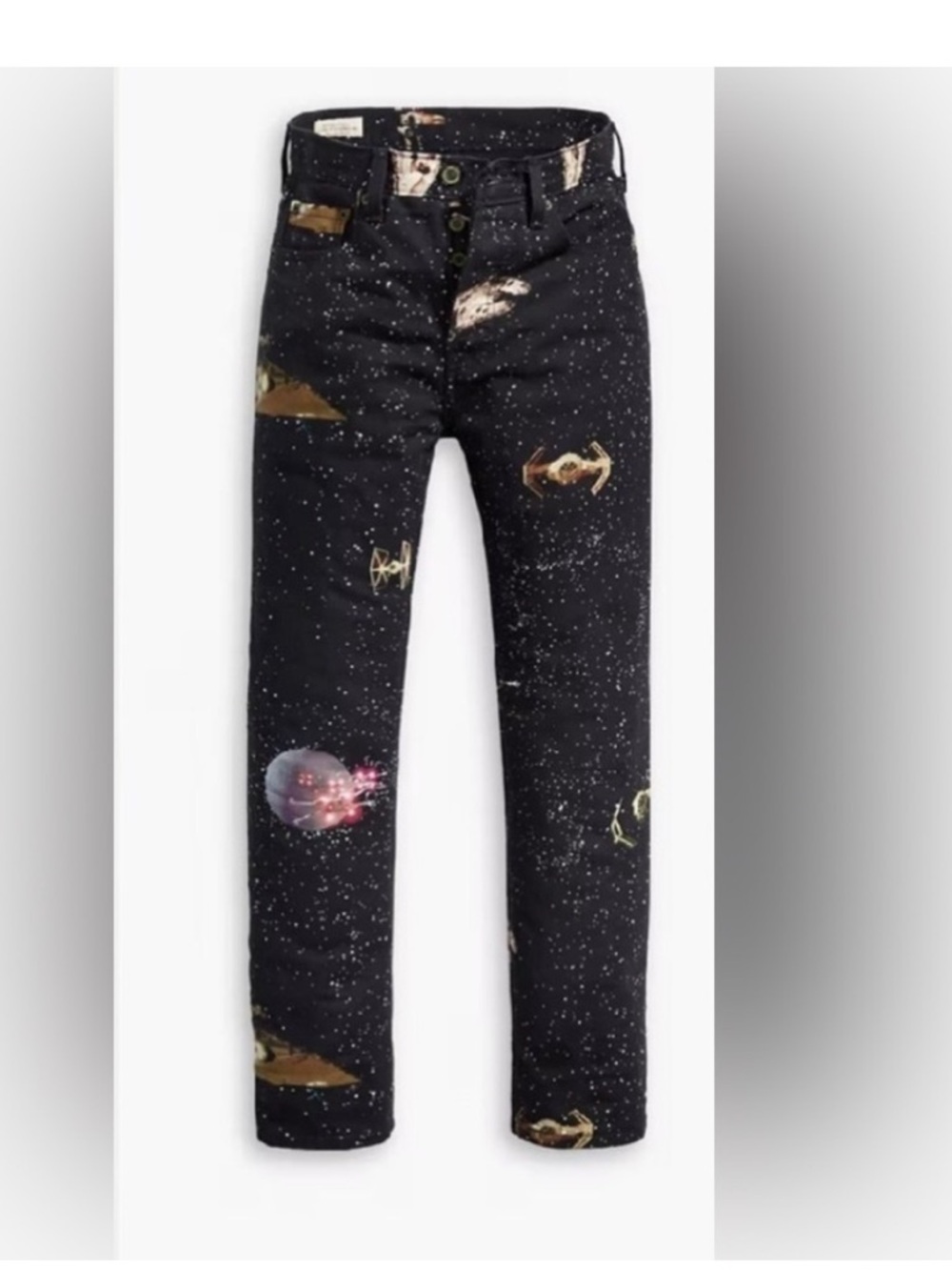 Levi's® x Star Wars 501® Original Cropped Women's Jeans
Galaxy Print
26W x 26L